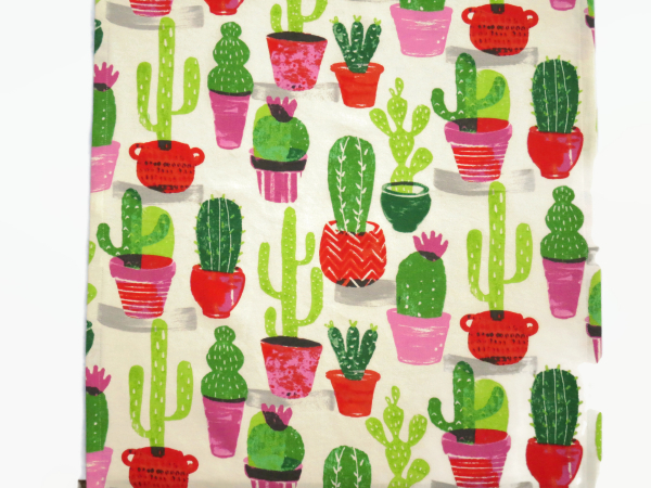 Cactus Tea Towels unfolded