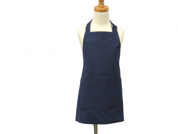 Child Solid Color Apron front view