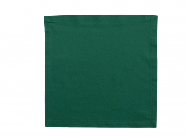 Green Cloth Napkins reverse unfolded view