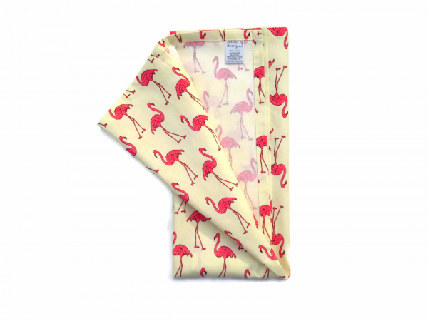 Pink Flamingos Tea Towels reverse side