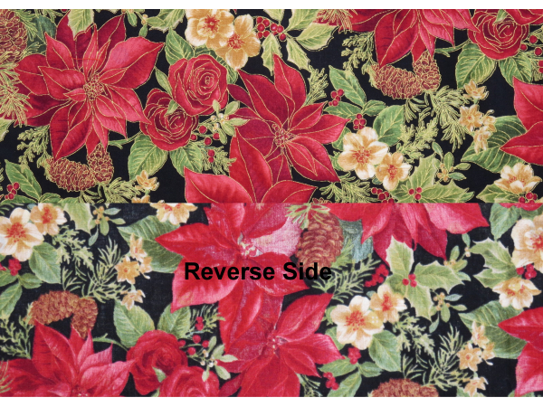 Poinsettia Reverse Side