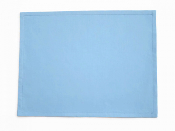 Solid Blue Cloth Placemat