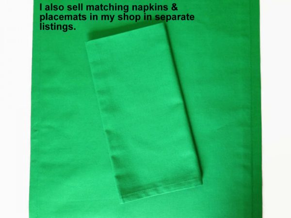 Matching napkins sold separately