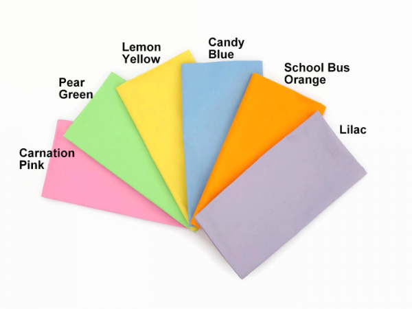 Solid Pastel Cotton Napkins color options