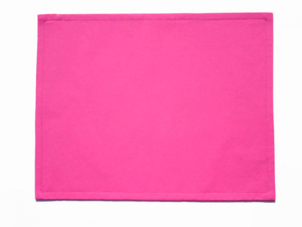 Solid Pink or Purple Cloth Placemats