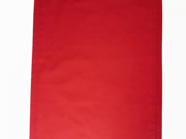Solid Red Table Runner fabric view