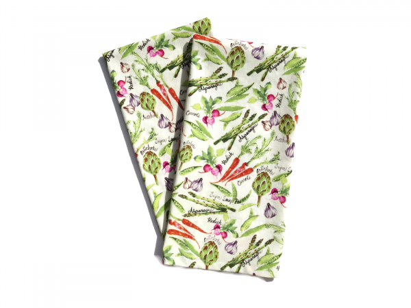 Vegetable Tea Towels