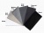 Solid Black, Gray or White Placemat Color Options