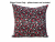 Black, Red & White Throw Pillow Cover front view