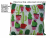 Cactus Throw Pillow Cover back view