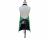Kid's Green & Blue Airplane Apron back view tied in back