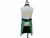 Kid's Green & Blue Airplane Apron back view tied in front