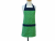 Kid's Green & Blue Airplane Apron front view tied in back