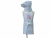 Children's Personalized Solid Color Apron with matching chef hat front view