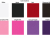 Women's Solid Color Retro Half Apron color options
