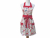 Cooking Themed Gathered Waist Apron front view tied in front
