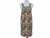 Floral Rooster Cross Back Apron front view
