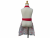 Girl's Cooking Themed Gathered Waist Apron back view tied in front