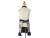 Girl's Strawberries & Blueberries Ruffled Apron back view tied in front