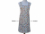 Women's Herbs Themed  Cross Back Apron front view pockets