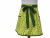 Green & Yellow Lemons Half Apron front view tied in front