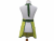 Green & Yellow Lemons Apron back view tied in front