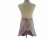 Pastel & Lilac Apples Apron back view tied in front