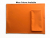 Solid Orange or Yellow Cloth Placemats
