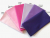 Solid Pink or Purple Cloth Placemats color options