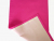 Solid Pink or Purple Cloth Table Runner reverse side