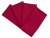 Solid Red Cloth Napkins, 100% Cotton, Set of 4 or 6