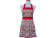 Women's Cute Vegetable Full Apron front view tied in back