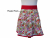 Women's Cute Vegetable Half Apron front view tied in back