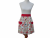 Mother Daughter Matching Cooking Themed Waist Apron Set front view tied in back