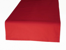 Solid Red Table Runner