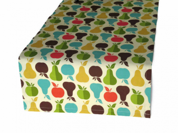 Apples & Pears Cloth Table Runner
