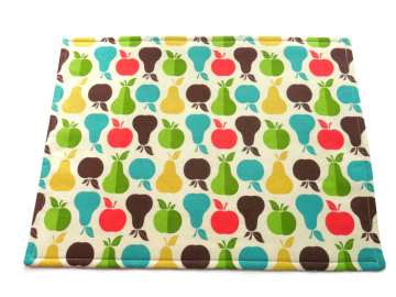 Apple & Pears Placemats with Optional Coordinating Napkins