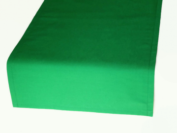 Solid Green Cloth Table Runner in 6 Color Options