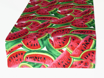 Watermelon Cloth Table Runner in 3 Width & 8 Length Options